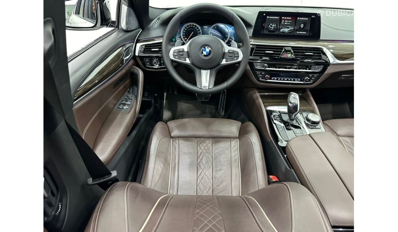 بي أم دبليو 540i M سبورت 2018 BMW 540i M-Sport, Warranty, Full BMW Service History, Full Options, GCC