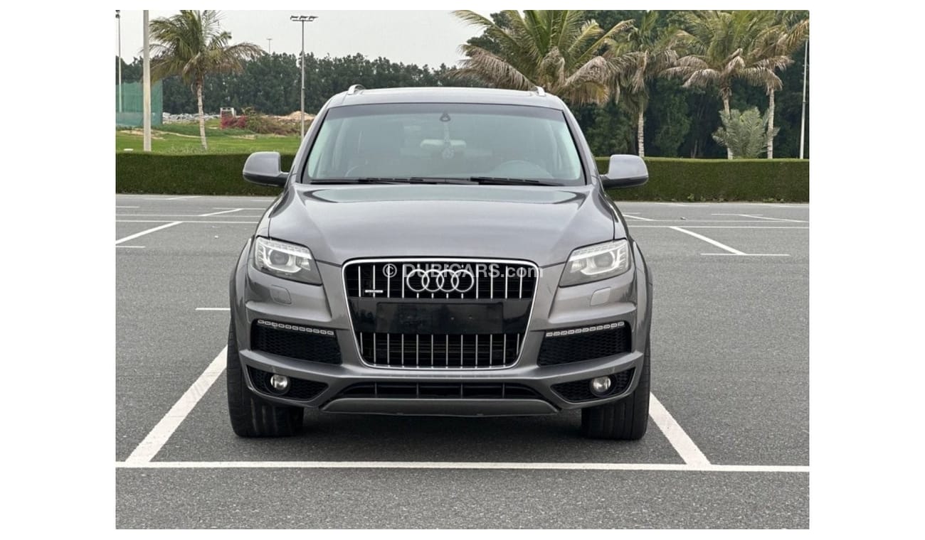 Audi Q7 FSI quattro S-Line MODEL 2014 GCC CAR PERFECT CONDITION INSIDE AND OUTSIDE