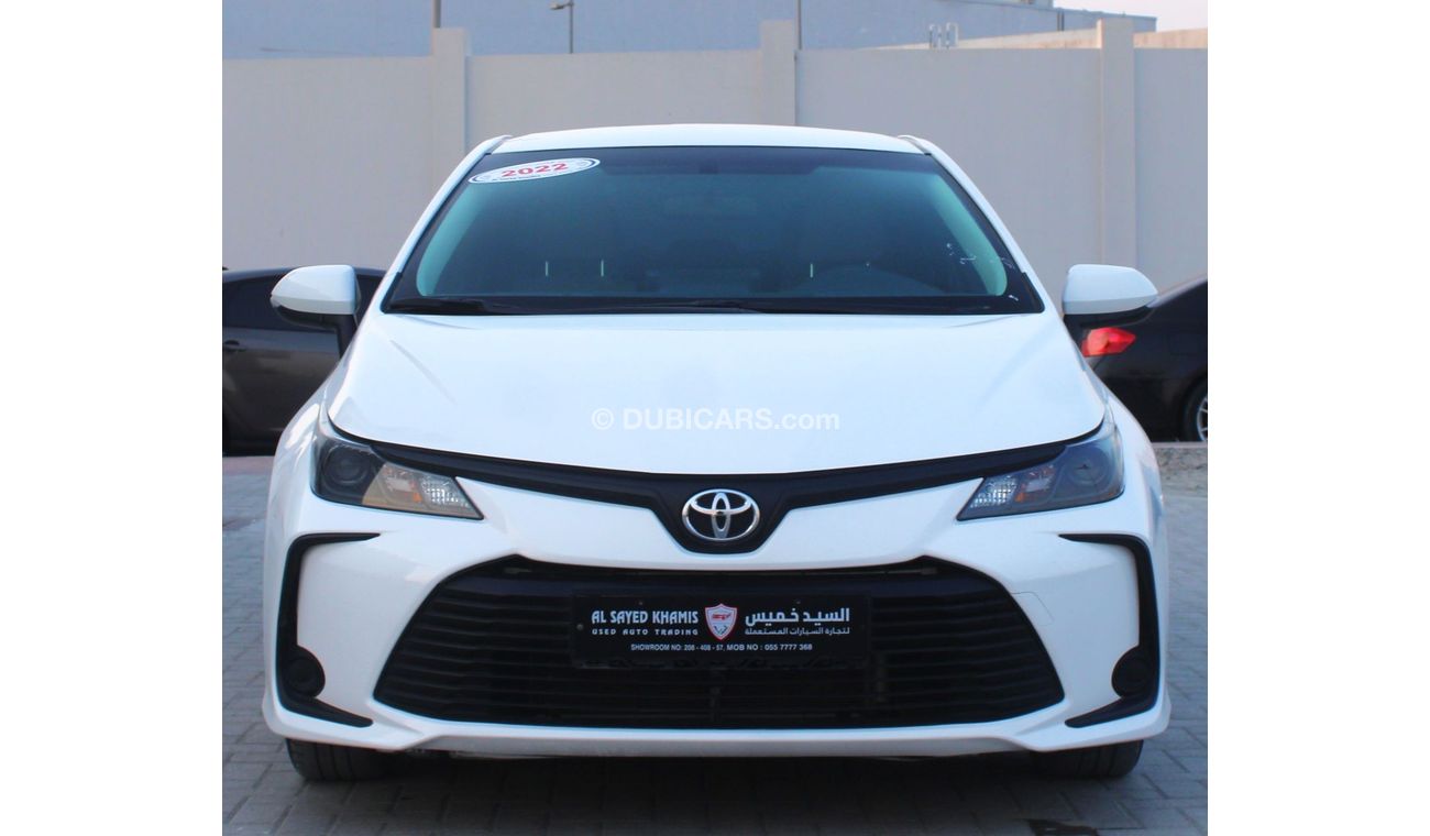 Toyota Corolla XLI Toyota Corolla 2022 GCC in excellent condition