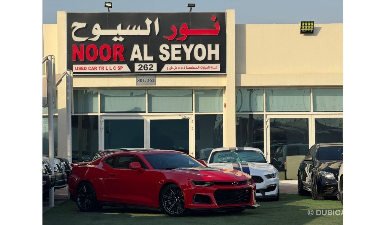 شيفروليه كامارو شيفورليه كامارو 2019 خليجي ZL1  فل ابشن صبغ وكاله تشييكات وكاله بحاله ممتازه