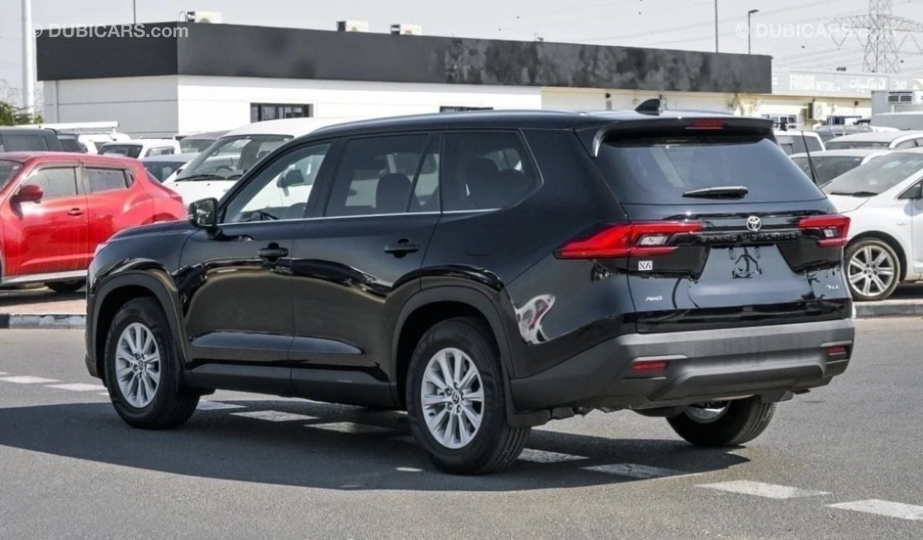 تويوتا جراند هايلاندر Toyota Grand Highlander 2.4T Petrol Black  2024