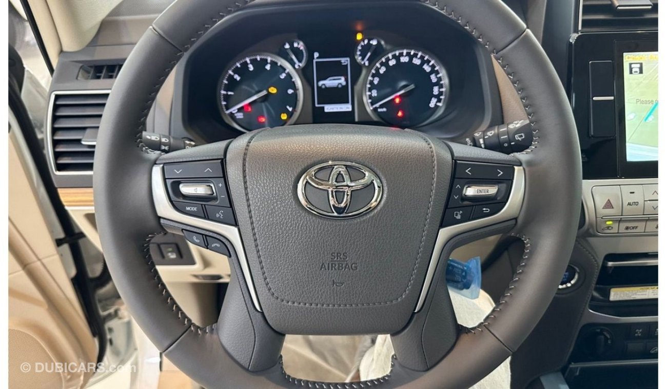 تويوتا برادو 2023 Toyota Prado VX 4.0L Petrol with two cameras, sunroof and LED lights