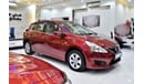 Nissan Tiida EXCELLENT DEAL for our Nissan Tiida ( 2014 Model ) in Red Color GCC Specs