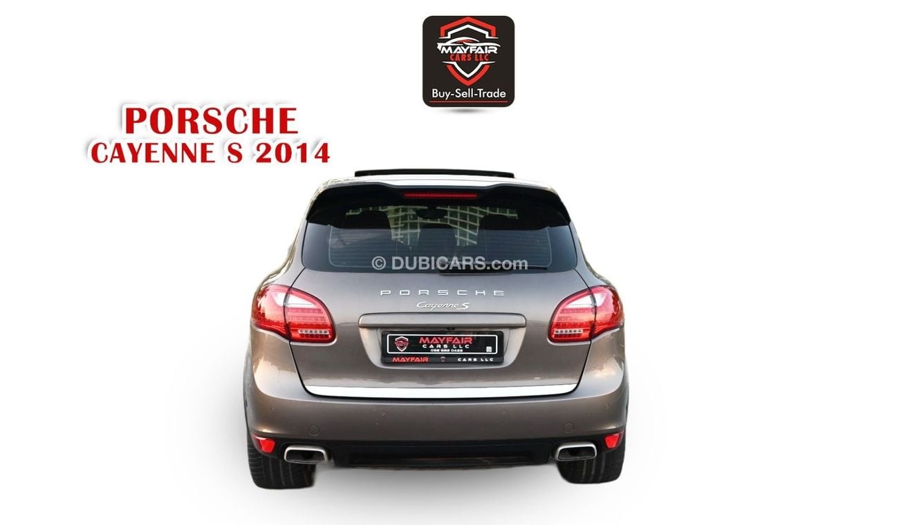 Porsche Cayenne 0% DP  - AGENCY MAINTAINED - PORCSHE CAYENNE S 2014 - PANAROMIC ROOF - 4.6TC V8 4WD - WELL MAINTAINE