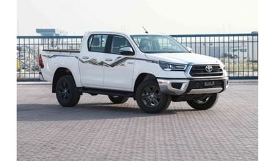 Toyota Hilux 2024 Toyota Hilux 4x4 Double Cab 2.7 GLX - Super White inside Grey | Export Only