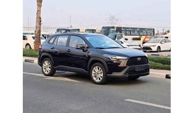 تويوتا كورولا كروس 2.0L V4 HYBRID, PUSH START, MID OPTION WITH SUNROOF (CODE# 68014)