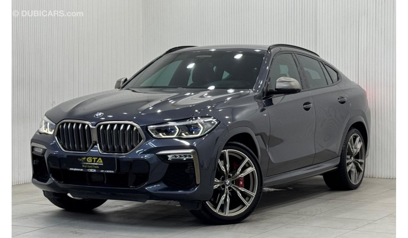 بي أم دبليو X6 2022 BMW X6 M50i, Aug 2026 BMW Warranty + Service Package, Full Service History, GCC