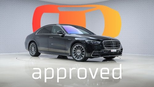 مرسيدس بنز S 500 4Matic - 2 Years Approved Warranty - Approved Prepared Vehicle