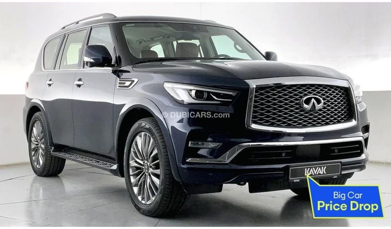 Infiniti QX80 Luxe Sensory ProActive (8 Seater) | 1 year free warranty | 0 Down Payment