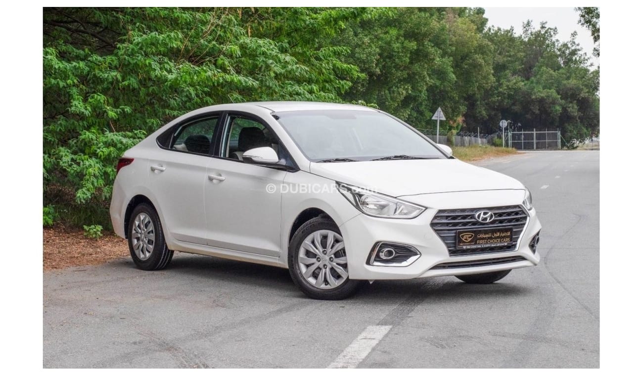 Hyundai Accent AED 475/month 2020 | HYUNDAI ACCENT | GL GCC | FULL SERVICE HISTORY | H87822