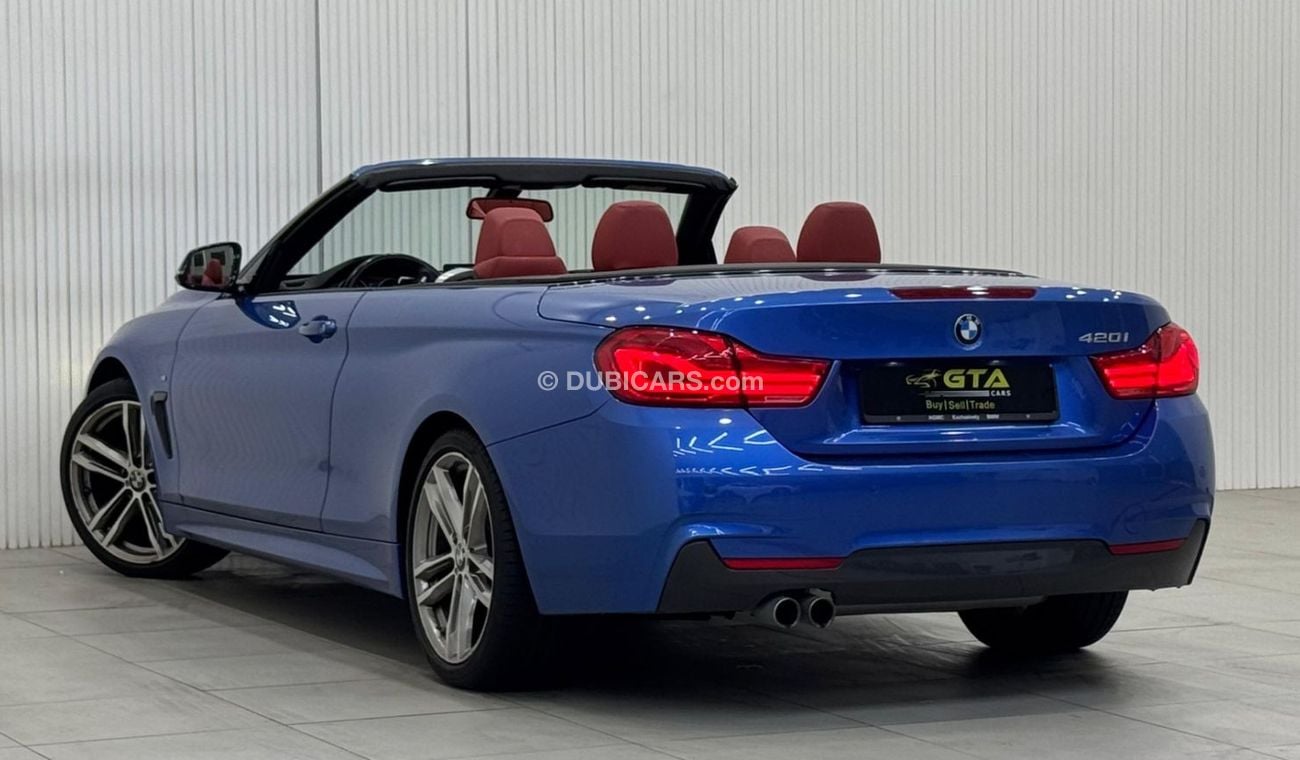 BMW 420i Std 2.0L 2018 BMW 420i Convertible, One Year Warranty, Service History, Excellent Condition, GCC