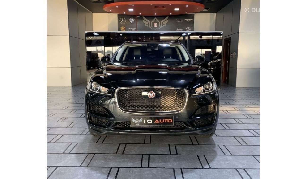 Jaguar F-Pace AED 1,700 P.M | 2018 JAGUAR F-PACE PRESTIGE AWD | PANORAMIC VIEW  | GCC | UNDER WARRANTY