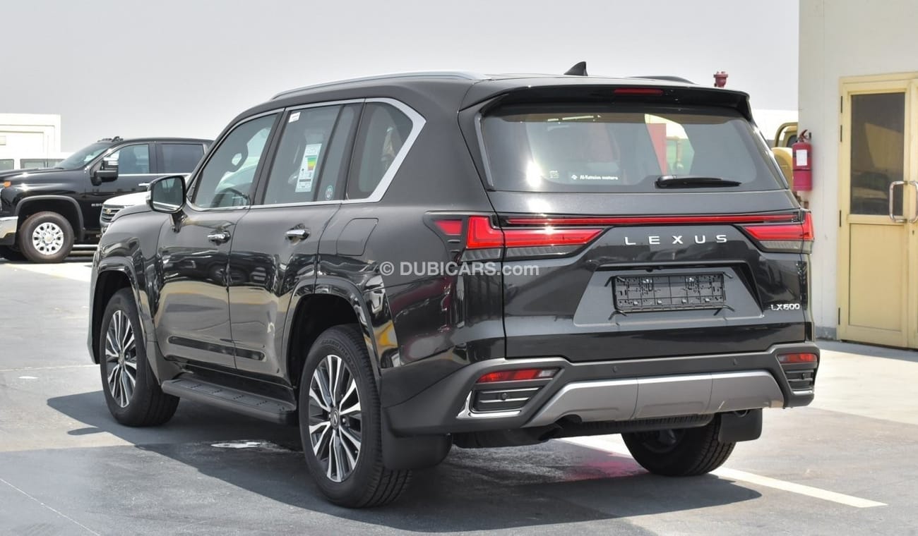 لكزس LX 600 3.5L PRESTIGE, LEATHGER SEATS, HEADUP DISPLAY, PUSH START, MODEL 2024 FOR EXPORT AND UAE