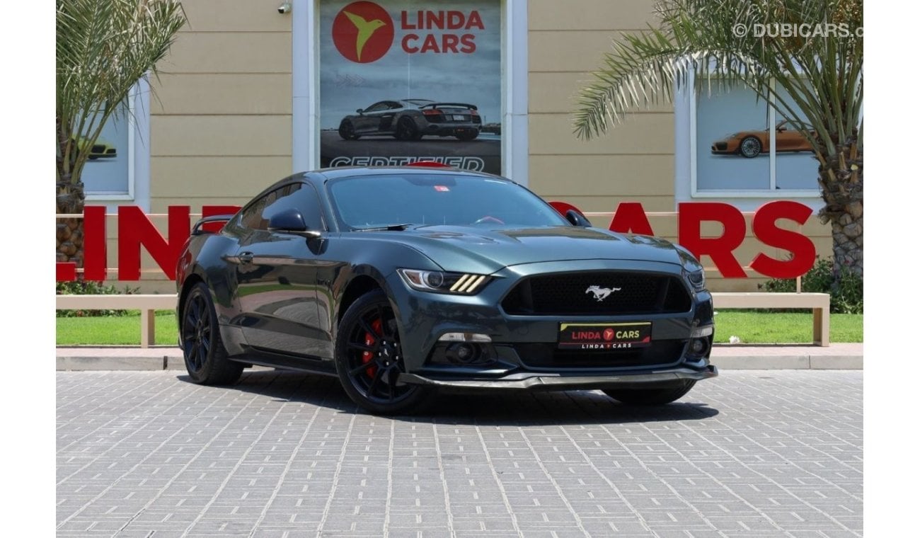 فورد موستانج Ford Mustang GT Premium 2016 GCC under Warranty with Flexible Down-Payment/ Flood Free.