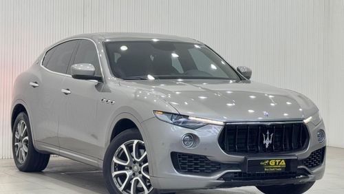 Maserati Levante S 3.0L (430 HP) 2017 Maserati Levante S, 1 Year Warranty, Service History, GCC