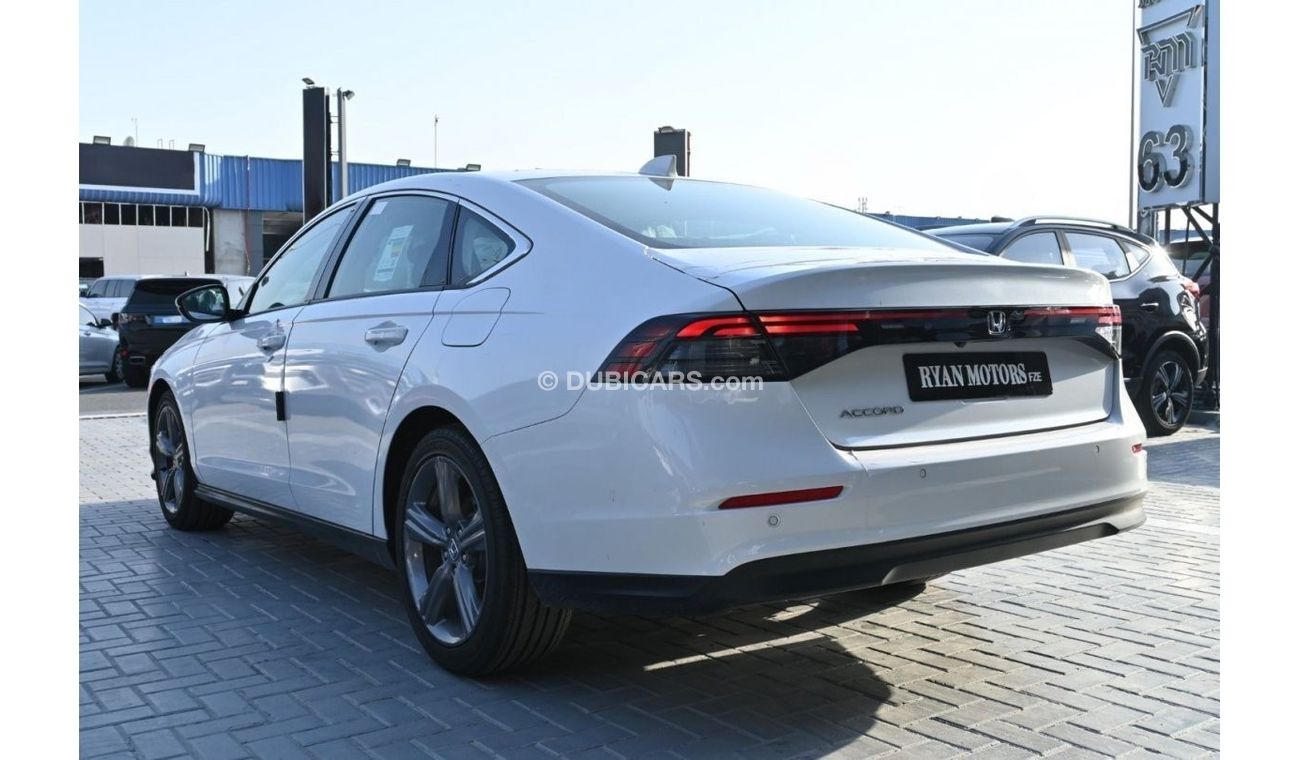 هوندا أكورد Honda Accord EX 1.5L VTEC Turbo CVT, FWD, Color White, Model 2023