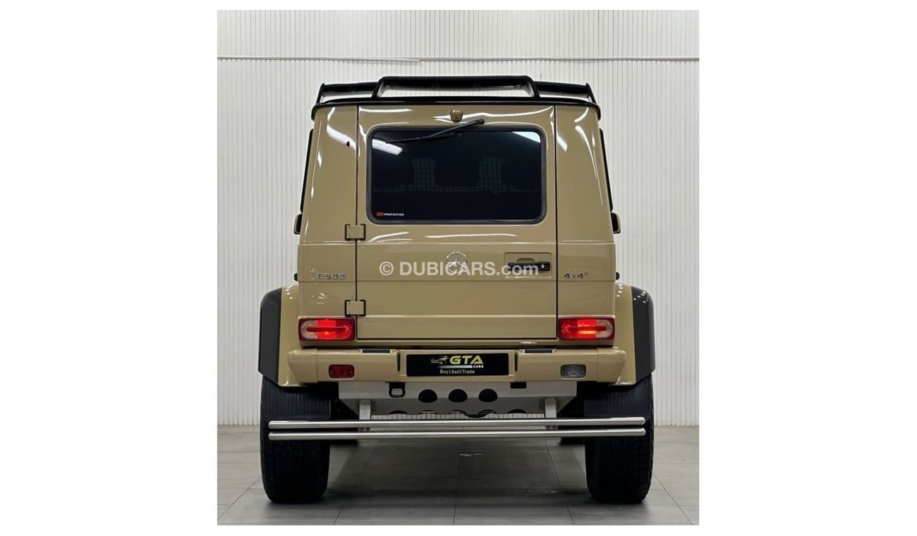 مرسيدس بنز G 500 4X4² 2016 Mercedes Brabus G500 4×4², Service History, Full Options, Excellent Condition, GCC