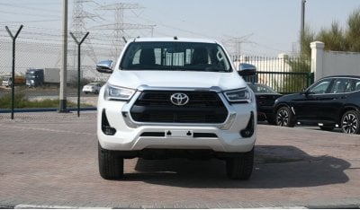 Toyota Hilux 2.4L,DIESEL,D/CAB,PUSH START BUTTON,FR+RR AUTO AC,LED,LIGHTS,ALLY WHEELS, MT,2023MY ( FOR EXPORT ONL