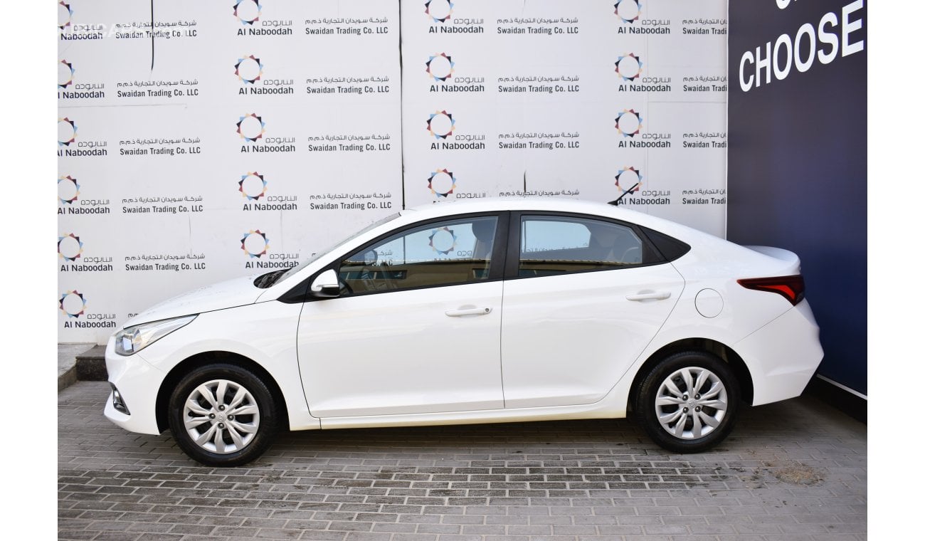 Hyundai Accent AED 589 PM | 1.6L GL SMART GCC DEALER WARRANTY