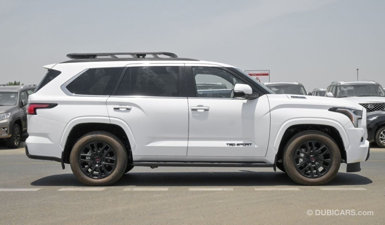 تويوتا سيكويا Brand New Toyota Sequoia SR5 SEQ35-P-23-SR5-01 3.5TT | Petrol | White/Black | 2023 | For Export