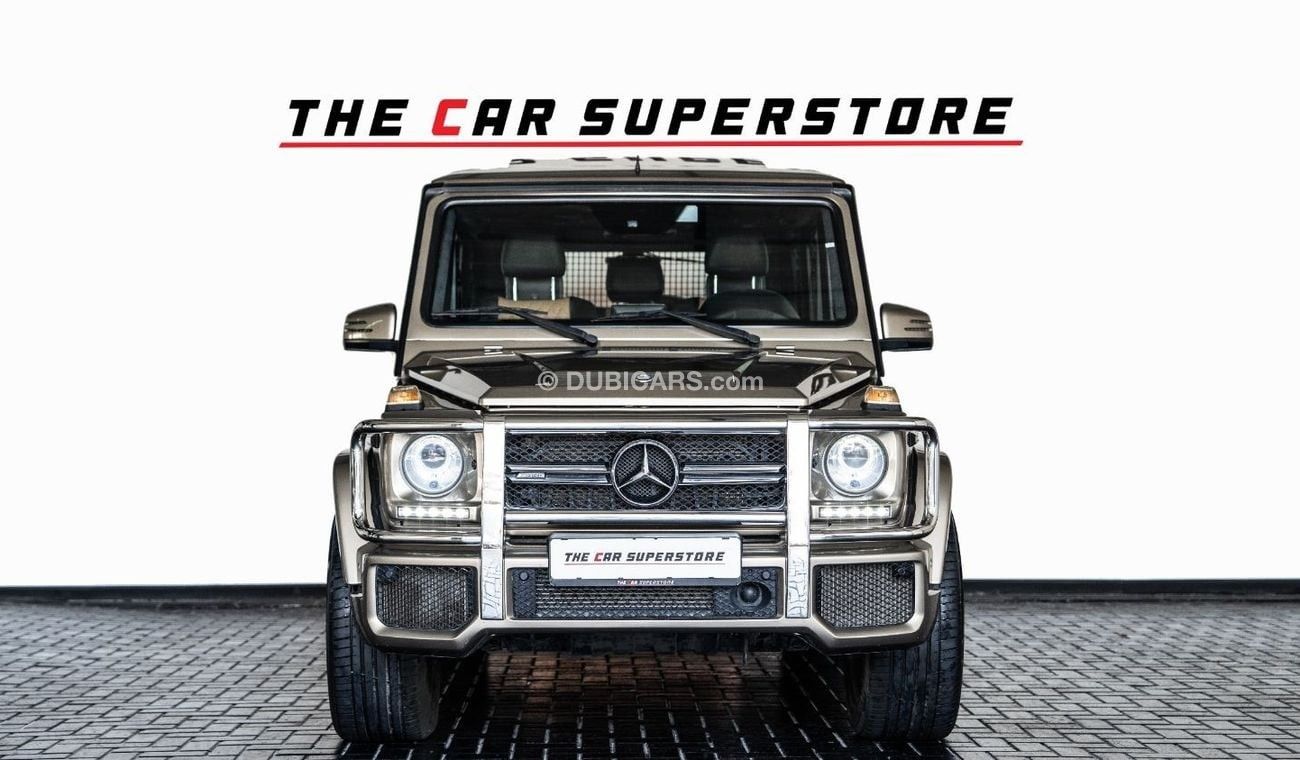 مرسيدس بنز G 63 AMG Std 5.5L 2014 - MERCEDES BENZ G63 AMG - GCC - SERVICE HISTORY - 1 YEAR WARRANTY