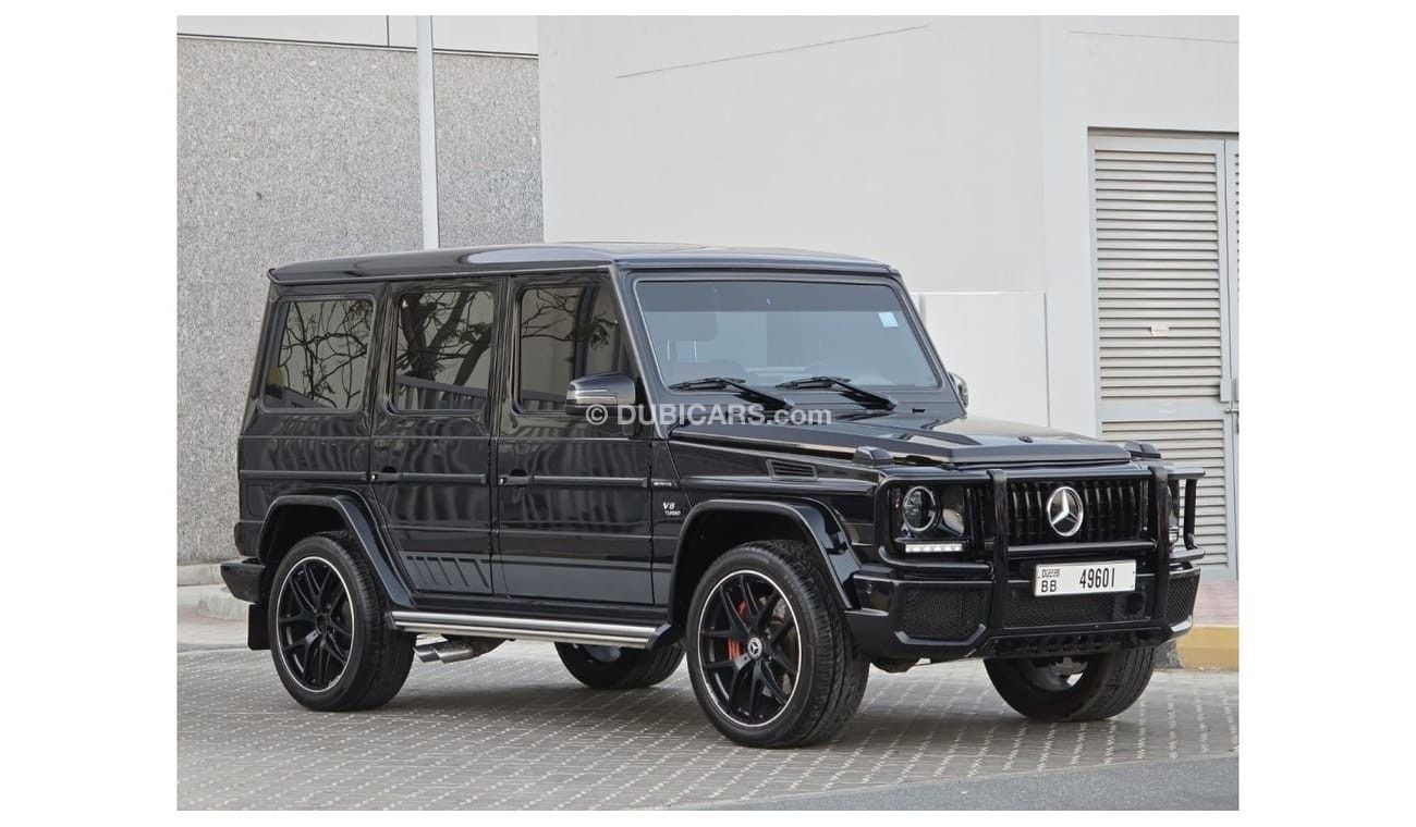 Mercedes-Benz G 63 AMG G-63 AMG 2017 GCC ORGINAL PAINT // ACCIDENT FREE // FSH // PERFECT CONDITION