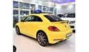 Volkswagen Beetle ONLY 5,000KM! ORIGINAL PAINT,(WARRANTY until 2023) SINGLE OWNER Volkswagen Beetle TURBO R-Line 2016