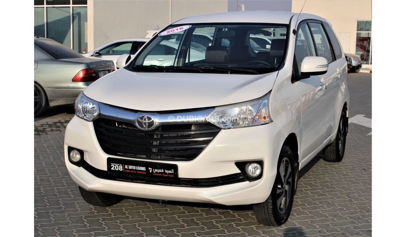 Toyota Avanza Toyota Avanza