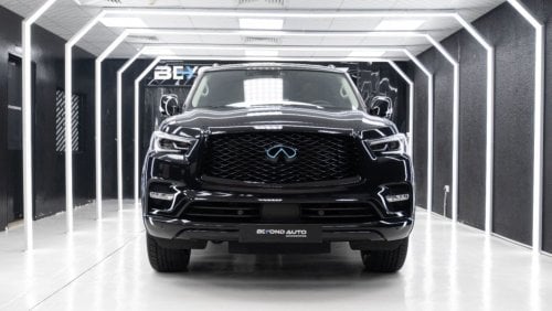 إنفينيتي QX80 2023 INFINITI QX80 LUXE SENSORY V8 5.6L WITH BEYOND SERIES LIMITED EDITION - EXPORT ONLY