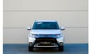 Mitsubishi Outlander Mitsubishi Outlander 2020 GLS 4X4 GCC in excellent condition, inside and out, under warranty