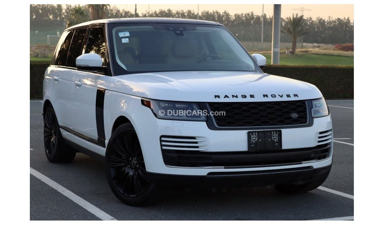 لاند روفر رينج روفر (آخر) Range Rover vogue hse v6 very clean car no pint no accidents