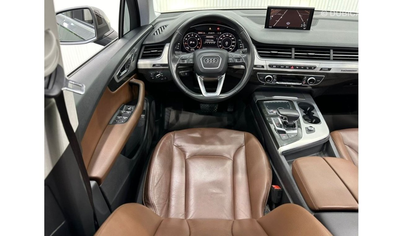 Audi Q7 2018 Audi Q7 45 TFSI Quattro 7 Seater, Warranty, Full Service History, GCC