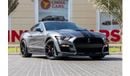 فورد موستانج Ford Mustang Shelby GT500 Clean Title 2021 American Spec under Warranty with Flexible Down-Payment.