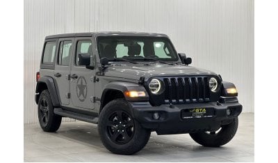 جيب رانجلر 2021 Jeep Wrangler Unlimited Sport, Aug 2027 Jeep Warranty, Full Jeep Service History, Low Kms, GCC