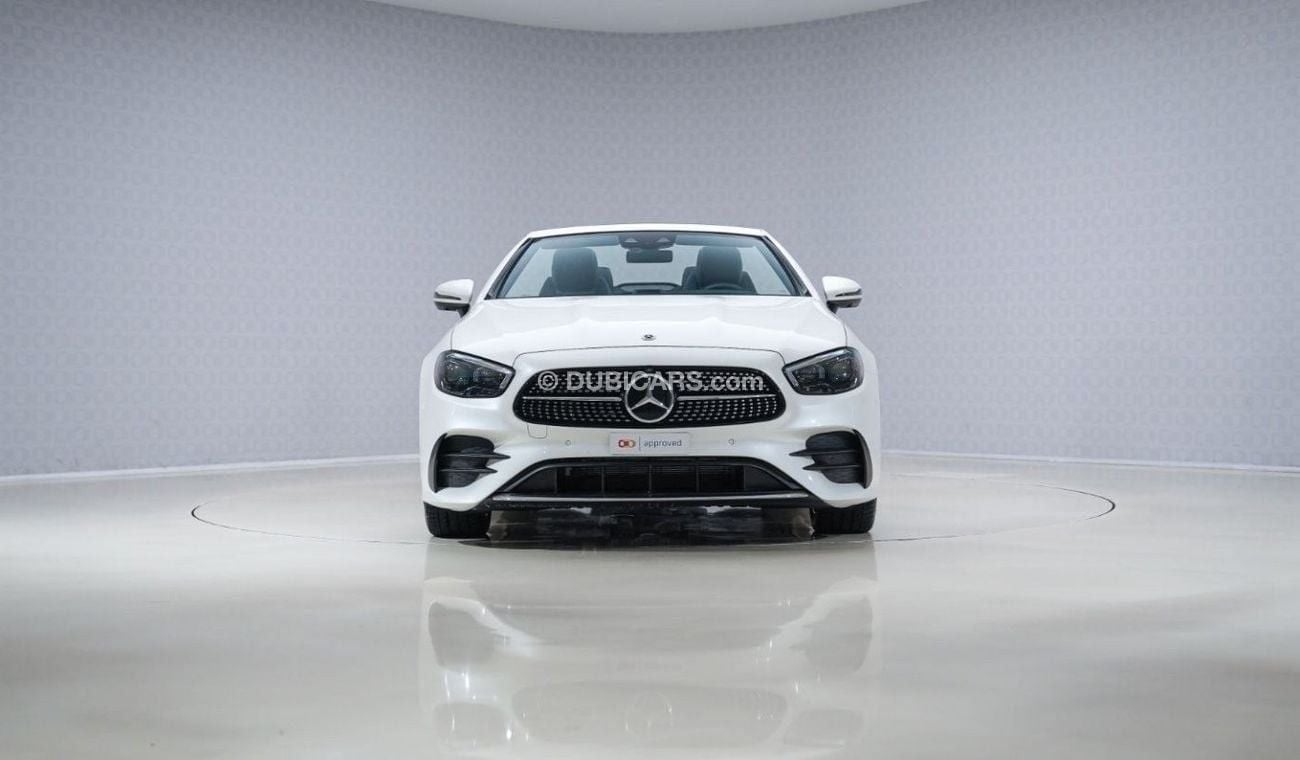 مرسيدس بنز E 450 AMG Line Cabriolet - 2 Years Warranty - Approved Prepared Vehicle