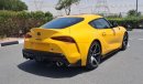 تويوتا سوبرا SUPRA 2020 GR V6 3.0L TURBOCHAGERED GCC SERVICE+ WARRANTY AL FUTTAIM, TOP OPTION ORGINAL PAINT 100%