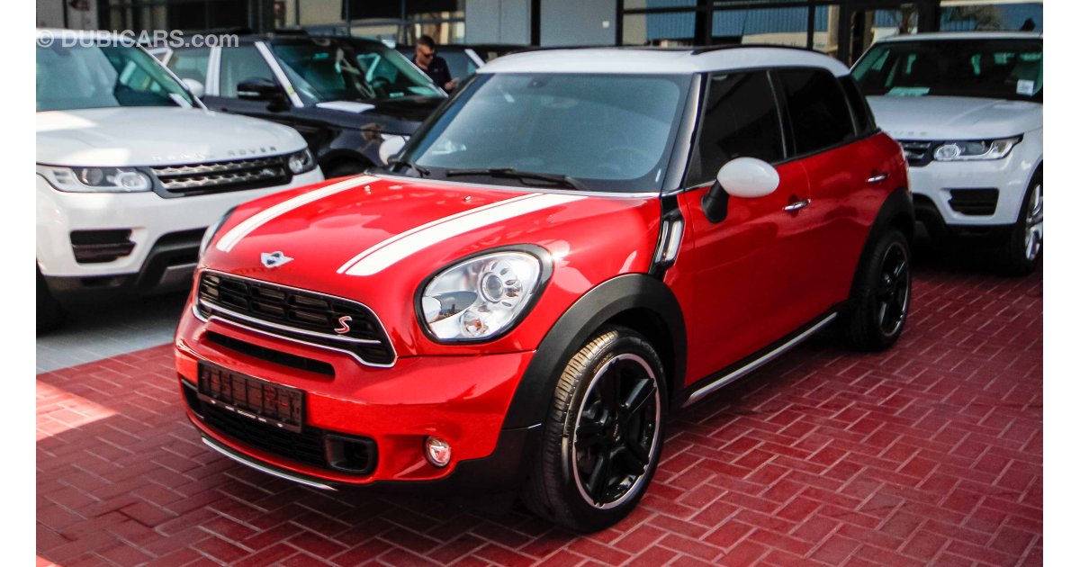 Mini Cooper S Countryman for sale: AED 99,500. Red, 2016