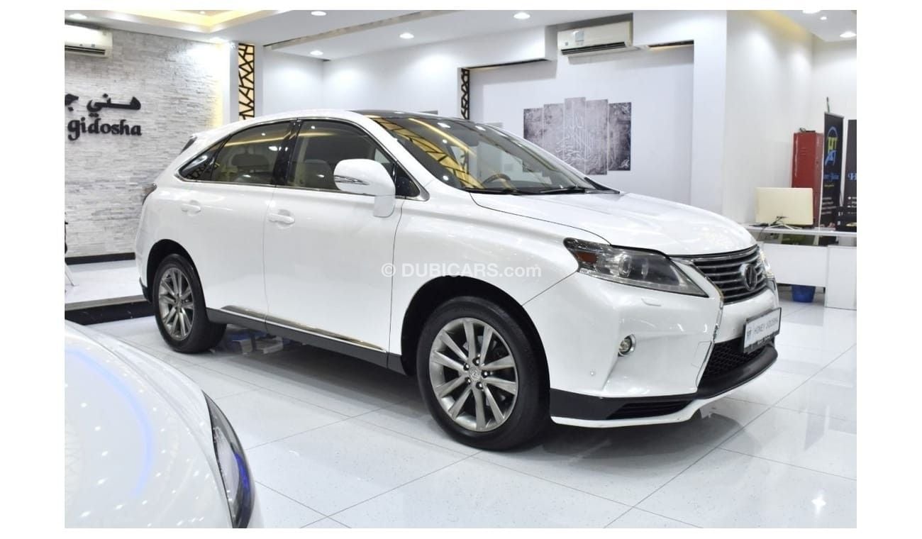 لكزس RX 350 EXCELLENT DEAL for our Lexus RX350 ( 2014 Model ) in White Color GCC Specs