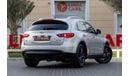 Infiniti QX70 Infiniti QX70 Limited 2019 GCC under Warranty and Service Contract with Flexible Down-Payment.