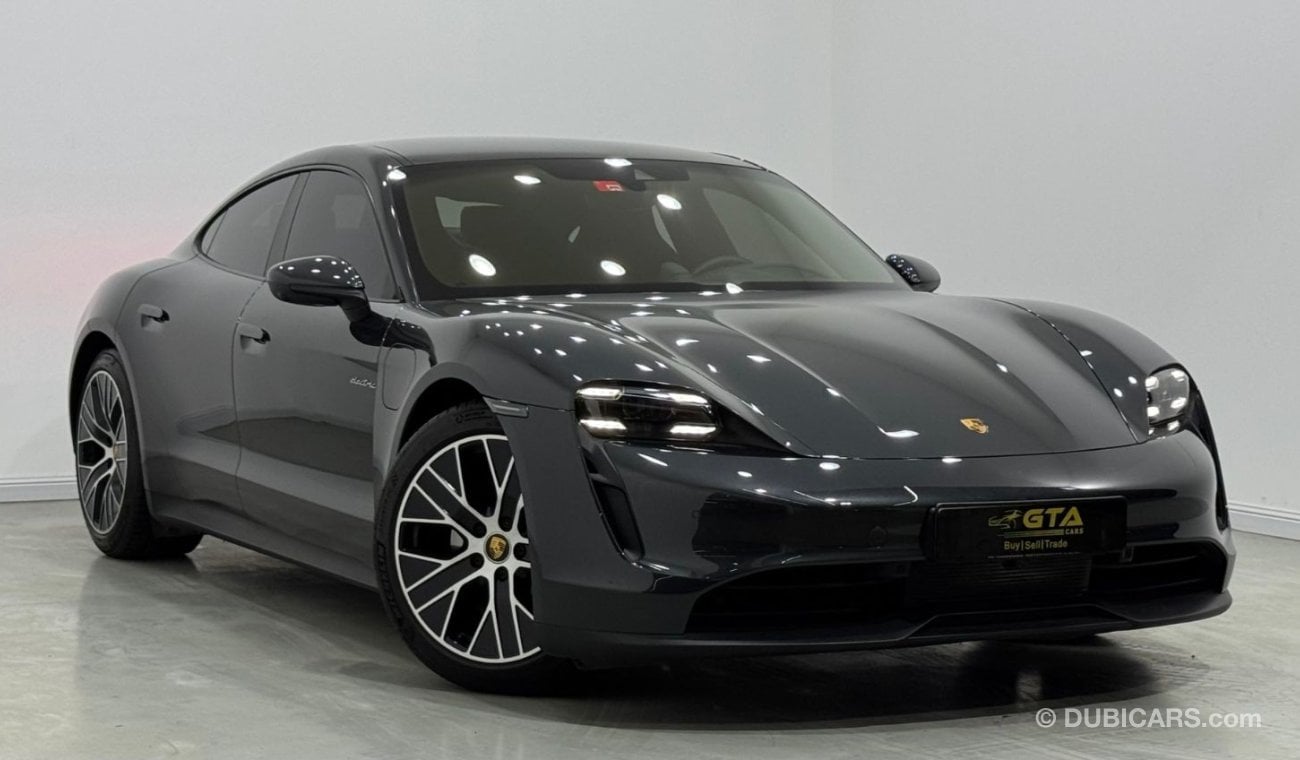 بورش تايكان 2023 Porsche Taycan, 4 Years Porsche Warranty, Sport Chrono Package, Low Kms, GCC