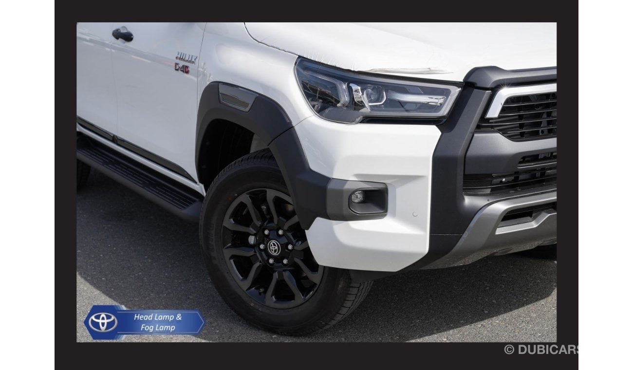 تويوتا هيلوكس TOYOTA HILUX 2.8L 4X4 ADV HI(i) D/C A/T DSL 2024 Model year Export Only