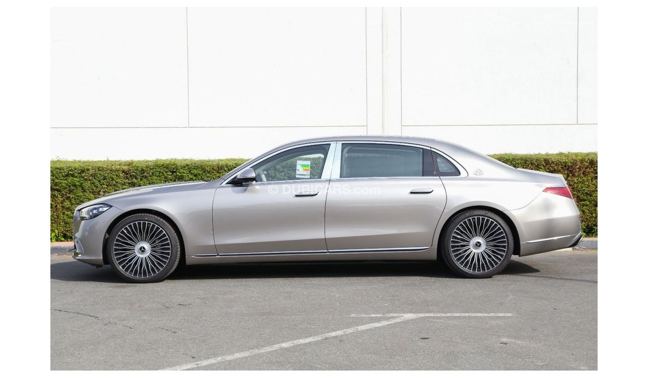 Mercedes-Benz S680 Maybach Rear Fineline wood 5 Years Warranty & Contract Service Abu Dhabi