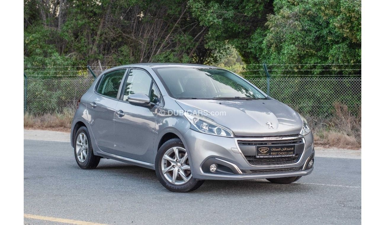 Peugeot 208 AED 448/month | 2019 | PEUGEOT | 208 ACTIVE 1.6L | GCC  | P02254