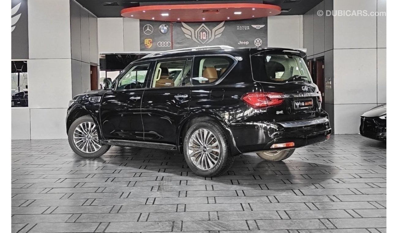 Infiniti QX80 Luxe 7st AED 2,200/MONTHLY | 2018 INFINITI QX80 LUXURY | 7 SEATS | GCC | UNDER WARRANTY