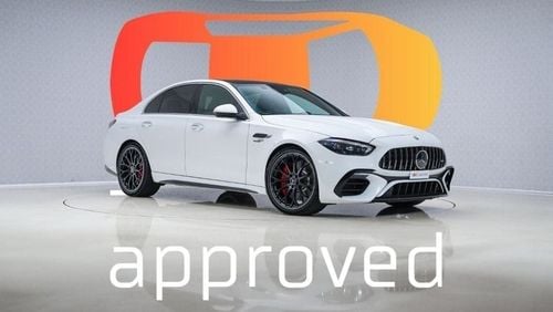 مرسيدس بنز C 63 AMG C63S E Performance - 2 Years Approved Warranty - Approved Prepared Vehicle