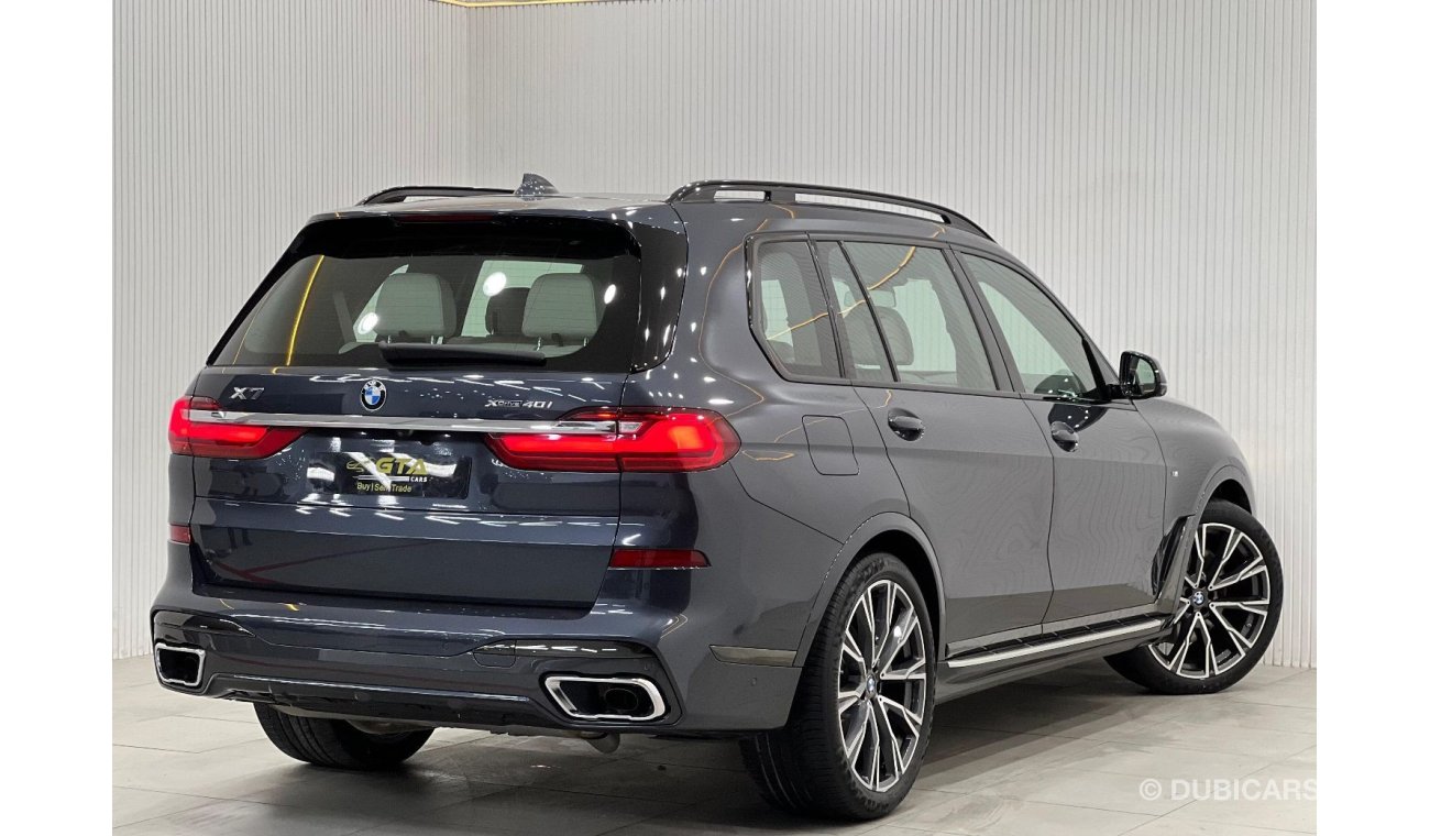 بي أم دبليو X7 40i M سبورت بريميوم 2021 BMW X7 xDrive40i M-Sport, November 2026 BMW Warranty + Service Contract, Fu