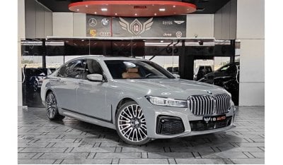 BMW 740Li AED 2,900 P.M | 2020 BMW 740 Li M SPORT | PREMIUM WARRANTY PACKAGE  | FULLY LOADED | GCC |