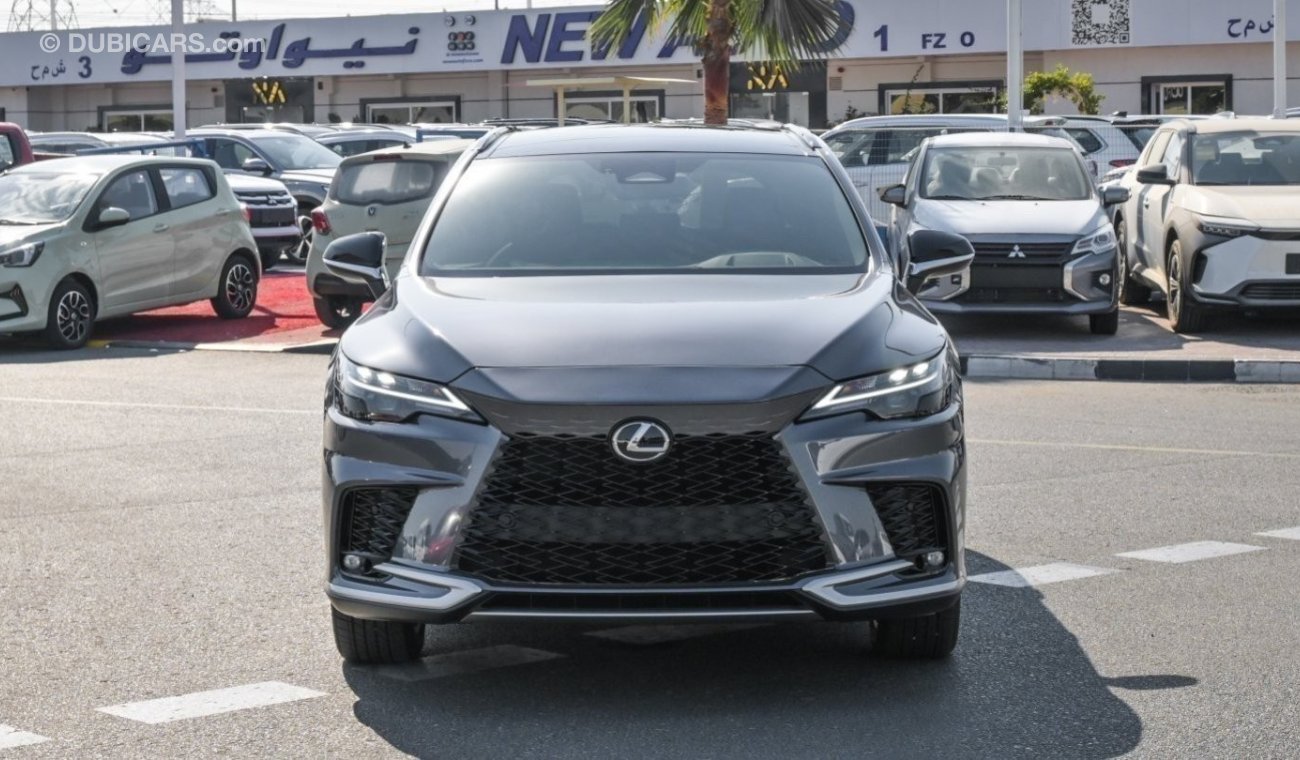 Lexus RX350 For Export Only ! Brand New Lexus RX 350 F2  RX350-24-F2-01  2.4 Turbo| Petrol | Grey - Red | 2023