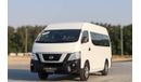 Nissan Urvan Microbus 2.5L M/T Petrol Nissan Urvan 2.7L 2022 GCC Original Paint accident free in excellent condit