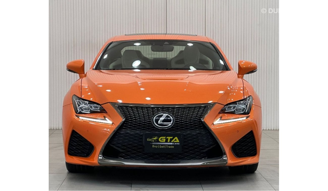 Lexus RC F 2015 Lexus RC-F, Full Lexus Service History, Low Kms, Carbon Fiber Package, Excellent Condition, GCC